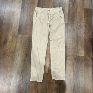 johnnie-O Tan Casual Kids Chino Pants